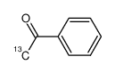 乙酰苯-β-13C结构式