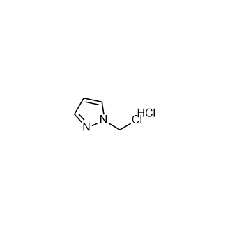 1-(chloromethyl)pyrazole,hydrochloride Structure