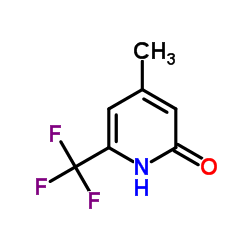 2-羟基-4-甲基-6-三氟甲基吡啶结构式