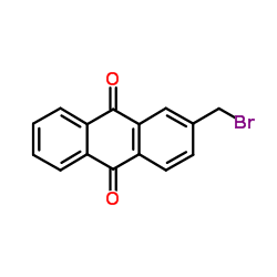 2-溴甲基蒽醌结构式