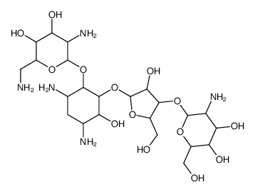 6'''-deamino-6'''-hydroxyneomycin B Structure