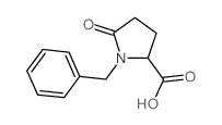 (S)-1-Benzyl-5-oxopyrrolidine-2-carboxylic acid Structure