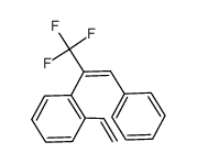 cis-α-(trifluoromethyl)-2-vinylstilbene Structure
