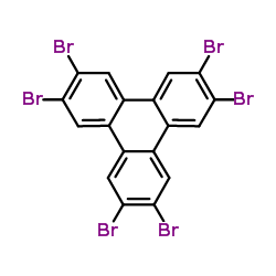 2,3,6,7,10,11-Hexabromotriphenylene Structure