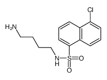 N-(4-aminobutyl)-5-chloronaphthalene-1-sulfonamide Structure