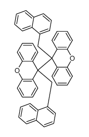 9,9'-bis-[1]naphthylmethyl-[9,9']bixanthenyl Structure