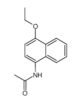 N-(4-ethoxy-[1]naphthyl)-acetamide结构式