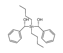 Bu2Sn[CH(OH)Ph]2结构式
