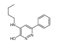 5-(butylamino)-3-phenyl-1H-pyridazin-6-one结构式