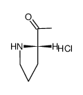 (S)-1-(吡咯烷-2-基)乙酮盐酸盐结构式