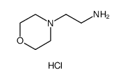 4-Morpholineethanamine, hydrochloride (1:1) Structure