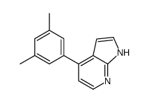 4-(3,5-dimethylphenyl)-1H-pyrrolo[2,3-b]pyridine Structure