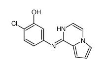 2-chloro-5-(pyrrolo[1,2-a]pyrazin-1-ylamino)phenol结构式