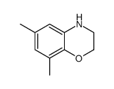 6,8-Dimethyl-3,4-dihydro-2H-benzo[b][1,4]oxazine Structure