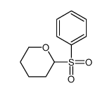 2-(benzenesulfonyl)oxane结构式