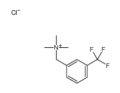trimethyl-[[3-(trifluoromethyl)phenyl]methyl]azanium,chloride结构式