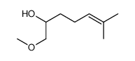 1-methoxy-6-methylhept-5-en-2-ol Structure
