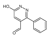 6-oxo-3-phenyl-1H-pyridazine-4-carbaldehyde结构式