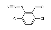 2-azido-3,6-dichloro-benzaldehyde结构式