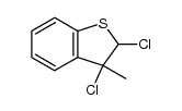 2,3-dichloro-2,3-dihydro-3-methylbenzo[b]thiophene Structure