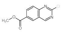 2-氯喹唑啉-6-羧酸甲酯结构式