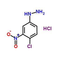 (4-Chloro-3-nitrophenyl)hydrazine hydrochloride (1:1) Structure