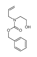 benzyl N-(2-hydroxyethyl)-N-prop-2-enylcarbamate Structure
