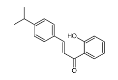 1-(2-hydroxyphenyl)-3-(4-propan-2-ylphenyl)prop-2-en-1-one结构式