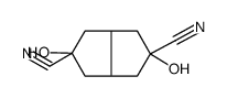 2,5-dihydroxy-1,3,3a,4,6,6a-hexahydropentalene-2,5-dicarbonitrile结构式