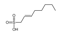 oct-2-ene-1-sulfonic acid Structure