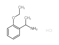 [1-(2-Ethoxyphenyl)ethyl]amine hydrochloride Structure