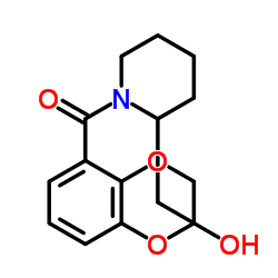 (2,3-Dihydro-benzo[1,4]dioxin-5-yl)-(2-hydroxyMethyl-piperidin-1-yl)-Methanone结构式