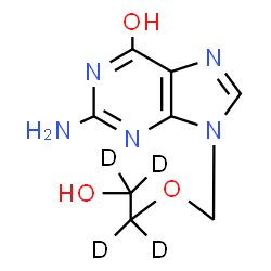 Acyclovir-d4 structure