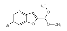 6-Bromo-2-(dimethoxymethyl)furo[3,2-b]pyridine picture