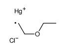chloro(2-ethoxyethyl)mercury结构式