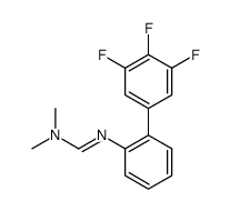 N,N-dimethyl-N'-(3',4',5'-trifluorobiphenyl-2-yl)formamidine结构式