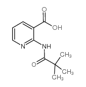 2-(2,2-Dimethyl-propionylamino)-nicotinic acid Structure