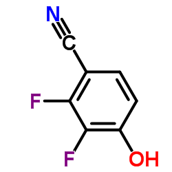 4-Cyano-2,3-difluorophenol structure