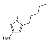 1H-Pyrazol-3-amine,5-pentyl- Structure