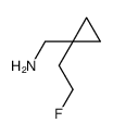 [1-(2-氟乙基)环丙基]甲胺结构式