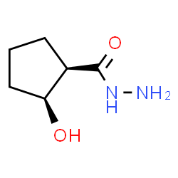 Cyclopentanecarboxylic acid, 2-hydroxy-, hydrazide, cis- (9CI)结构式