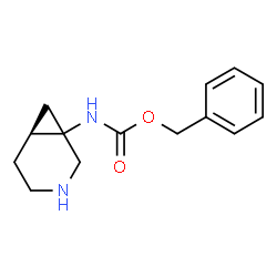 苯甲基 (1S,6S)-3-氮杂二环[4.1.0]庚烷-1-基氨基甲酯结构式