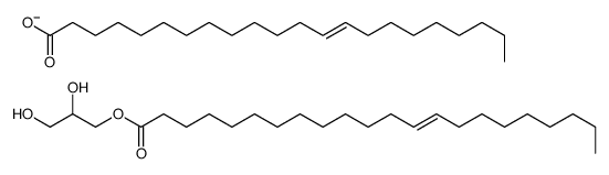 2,3-dihydroxypropyl docos-13-enoate,docos-13-enoate Structure