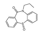11-oxo-5-propylbenzo[b][1,4]benzothiazepin-6-one Structure