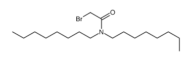 2-bromo-N,N-dioctylacetamide Structure