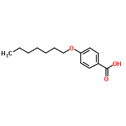 4-正庚氧基苯甲酸结构式