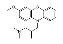3-(3-methoxyphenothiazin-10-yl)-N,N,2-trimethylpropan-1-amine Structure