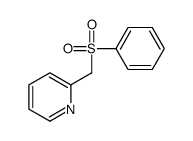 2-[(Phenylsulfonyl)methyl]pyridine Structure