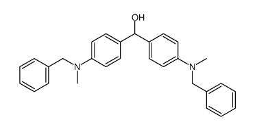 4,4'-Bis(N-methyl-N-benzylamino)benzhydrol structure