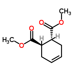 反-4-环己烯-1,2-二甲酸二甲酯结构式